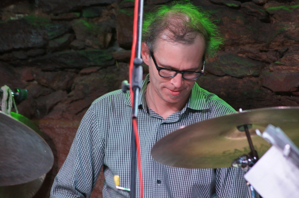 Photo of Kenny Vasoli lead vocalist/bassist of The Starting Line