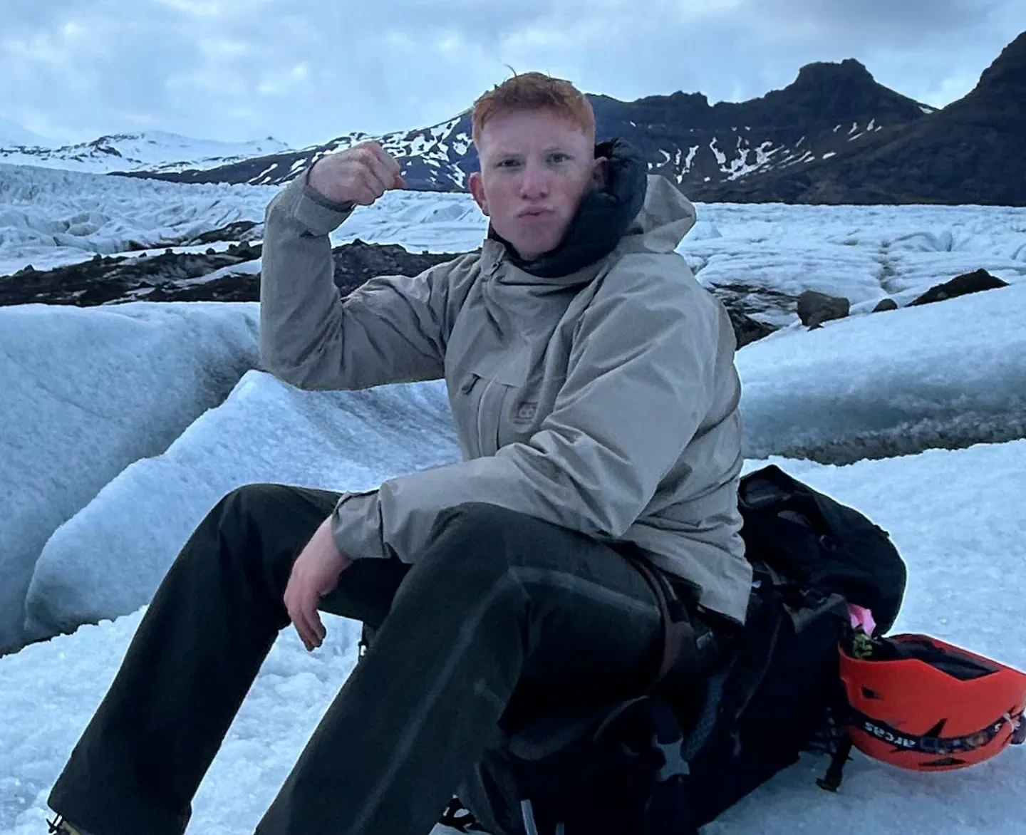 Photo of August Francis Benjamin Vallat Danish outdoor enthusiast and social media creator